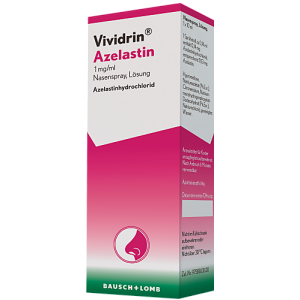 VIVIDRIN Azelastin 1 mg/ml Nasenspray Lösung